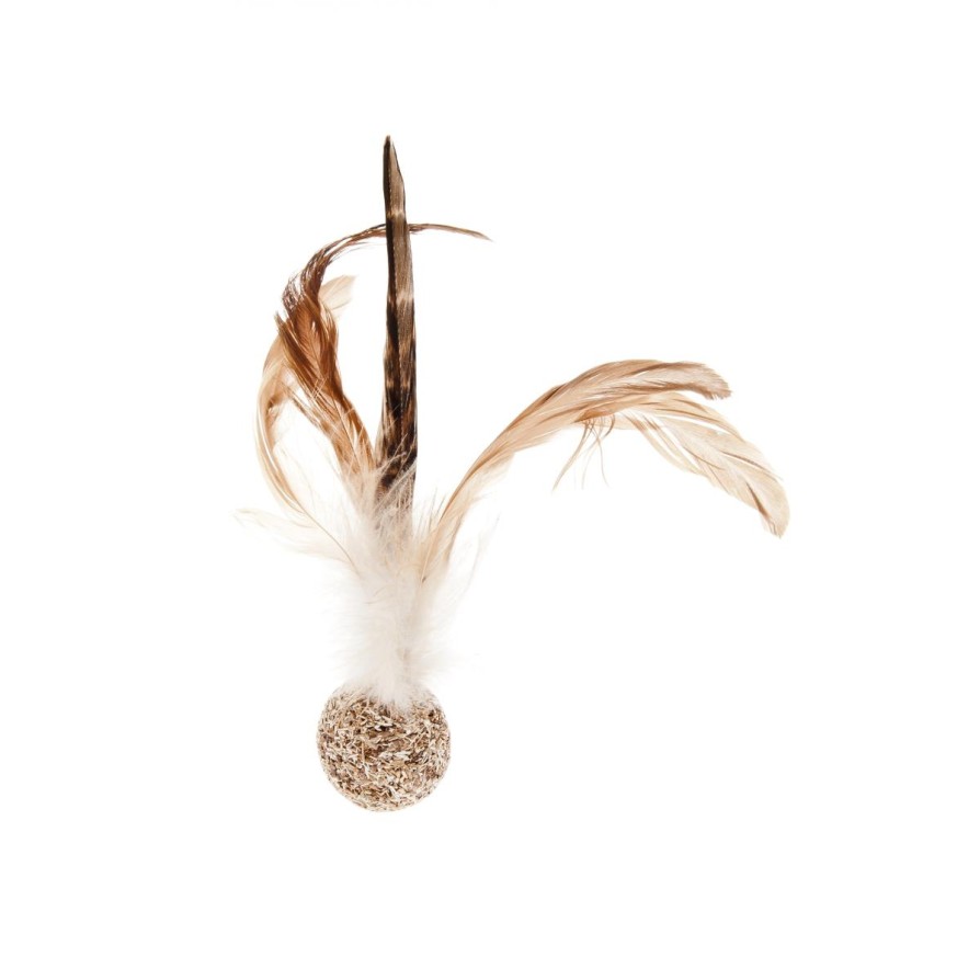 ΠΑΙΧΝΙΔΙ PHEASANT FEATHERS BALL MATATABI FERRIBIELLA