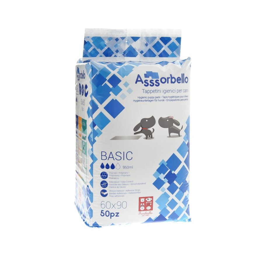 BASIC PADS ASSSORBELLO 60X90 4X50PC FERRIBIELLA