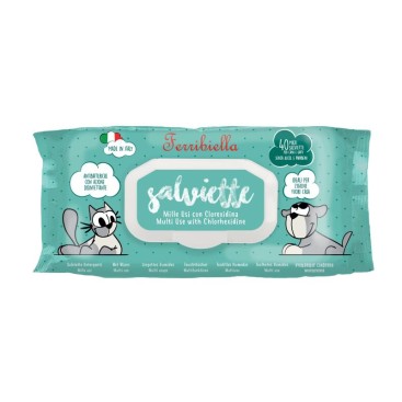 PET WIPES ALOE VERA VIT.E & CHLORHEXIDINE 40pcs