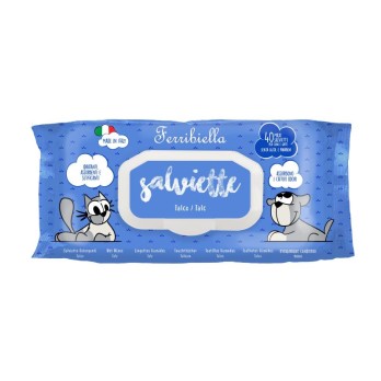 PET WIPES TALCO 40pcs