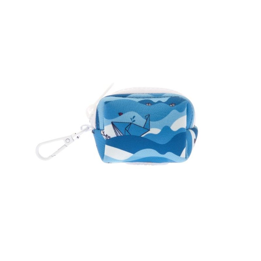 MOTIF ORIGAMI WASTE BAG DISPENSER 7X5X5CM FERRIBIELLA