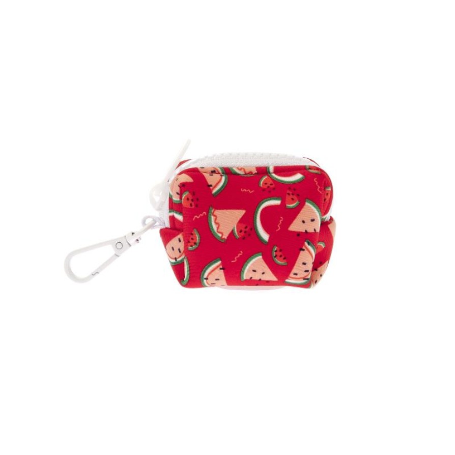 MOTIF WATERMELON WASTE BAG DISPENSER 7X5X5CM FERRIBIELLA