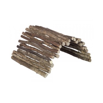 WOODLAND Wooden Bridge 35x19cm