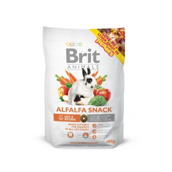 BRIT ANIMALS ALFALFA RABBIT SNACK 100gr