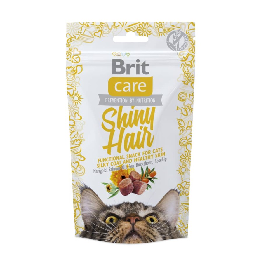 BRIT CARE CAT SN FUNCT.SH.HAIR 50g BRIT