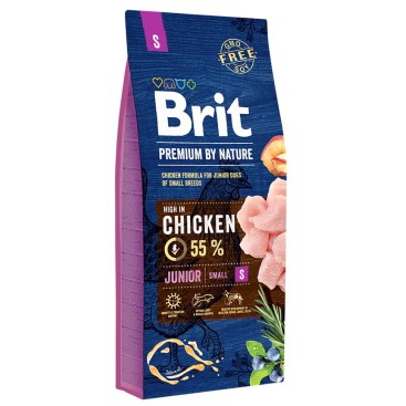 BRIT PREMIUM BY NATURE JUNIOR SMALL 1KG