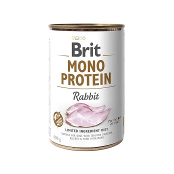BRIT DOG MONOPROTEIN με ΚΟΥΝΈΛΙ 400GR