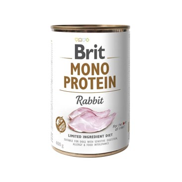 BRIT DOG MONOPROTEIN με ΚΟΥΝΈΛΙ 400GR