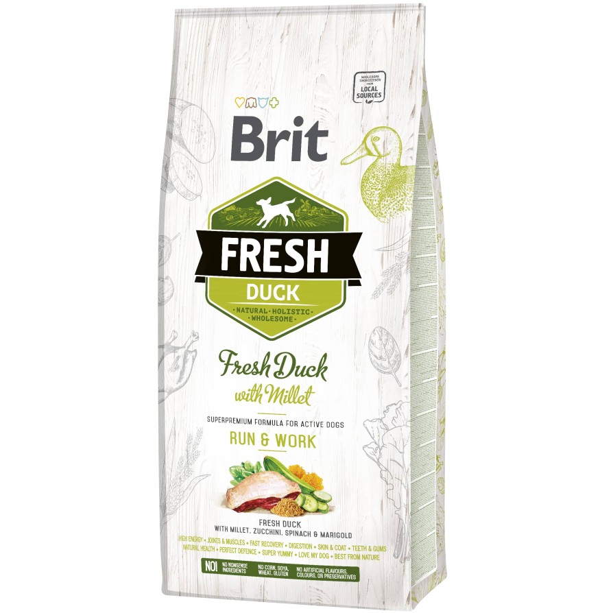 BRIT FRESH DUCK-ENERGY 12KG BRIT