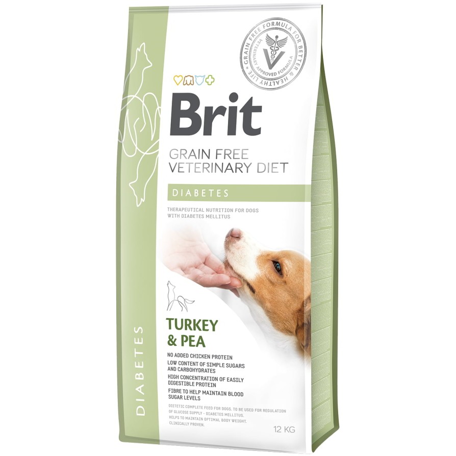Brit VD GF Dog Diabetes 12kg BRIT