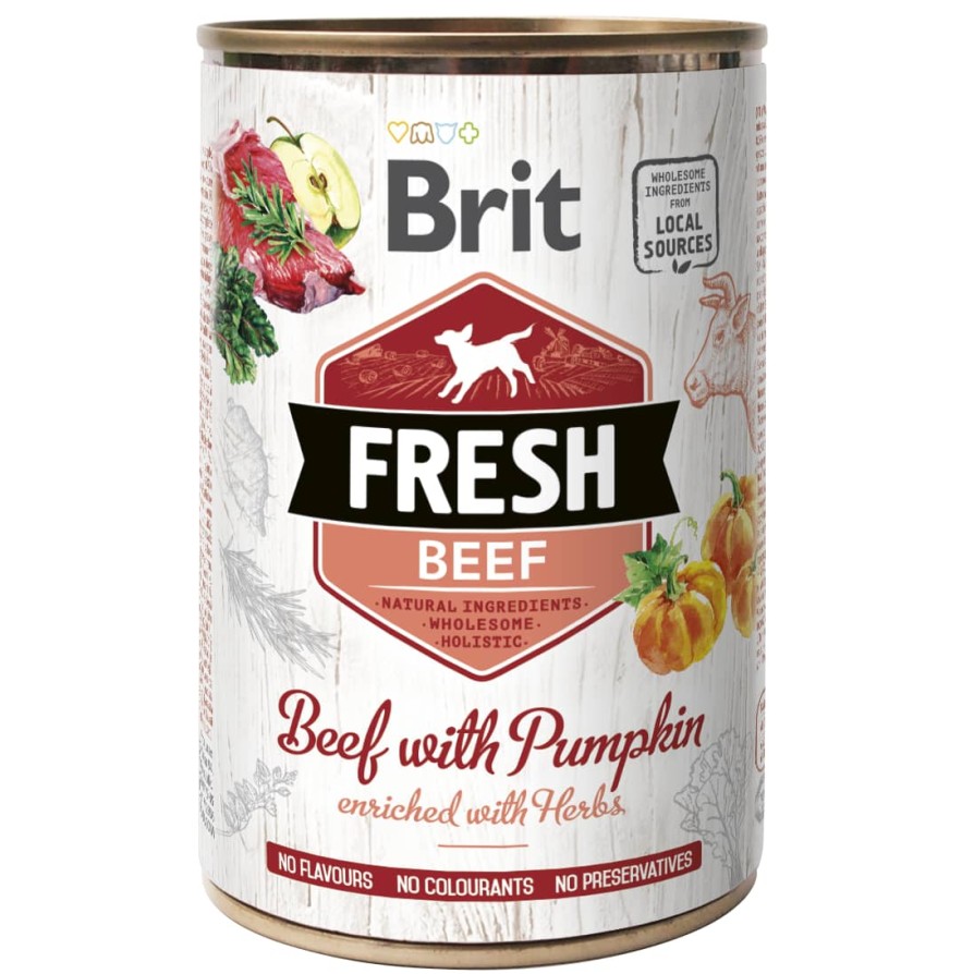 Brit Fresh CANS Beef 400gr BRIT