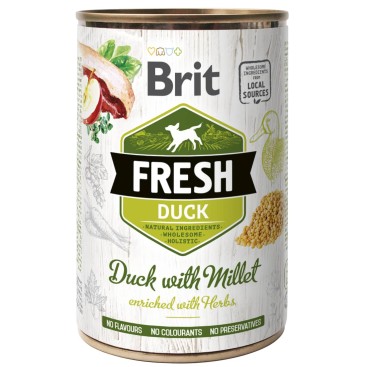 BRIT FRESH CANS Duck 400gr