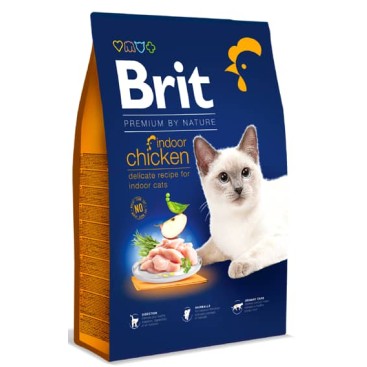 BRIT PREMIUM BY NATURE CAT INDOOR 1,5kg