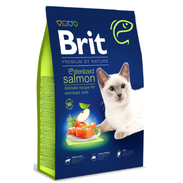 BRIT PREMIUM BY NATURE STERILISED SALMON 300gr