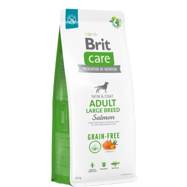 BRIT CARE D.GF ADULT LARGE SALMON 1KG