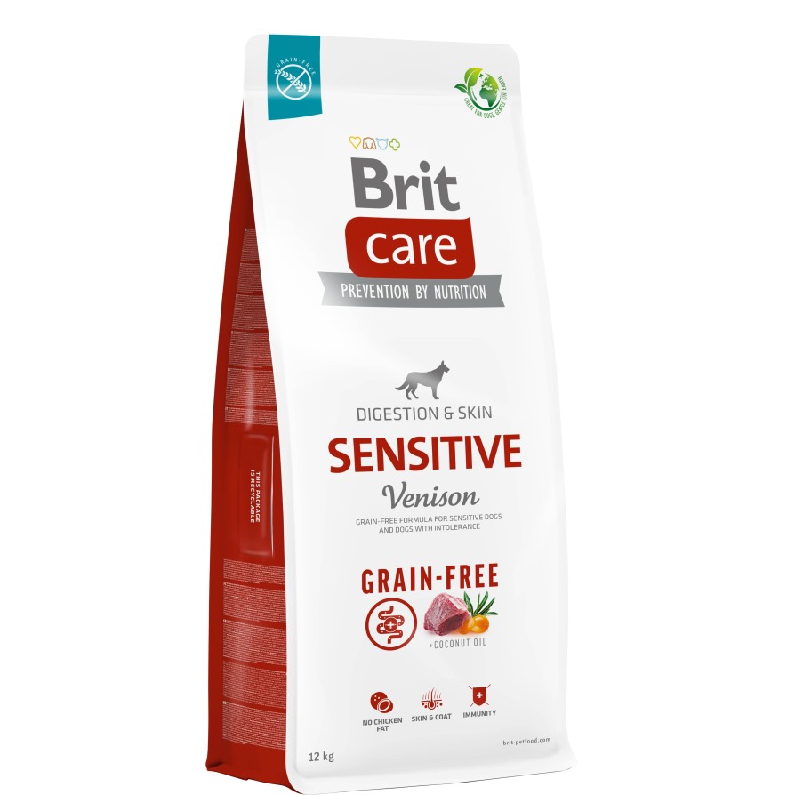 BRIT CARE D.GF SENSITIVE VENISON 1KG BRIT