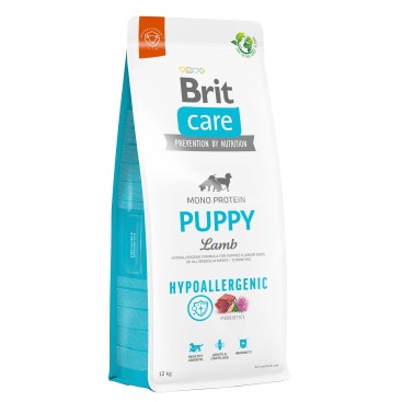 BRIT CARE D.HYPOALLERGENIC PUPPY LAMB 12KG