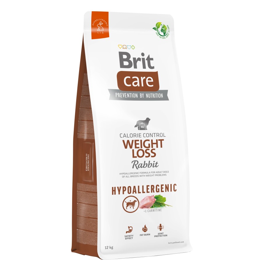 BRIT CARE D.HYPOALLERGENIC WEIGHT LOSS RAB 12KG BRIT