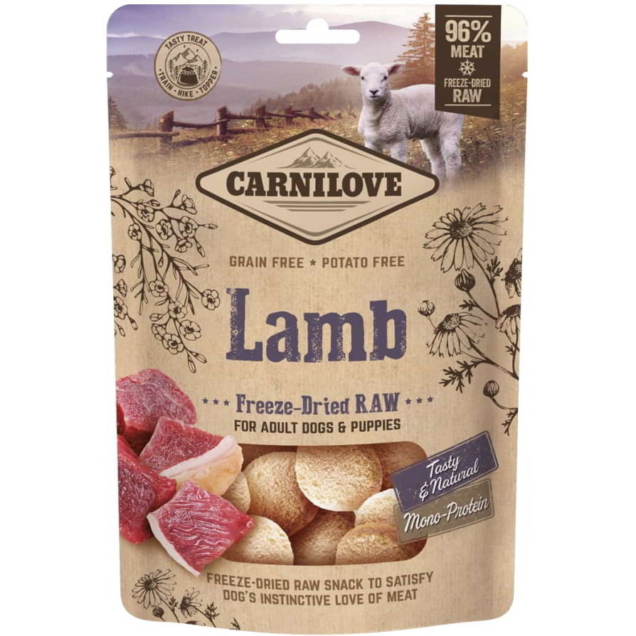 CARNILOVE SN Freeze Dried Raw Lamp 60gr CARNILOVE