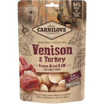 CARNILOVE SN Freeze Dried Raw Venison&Turkey 60gr