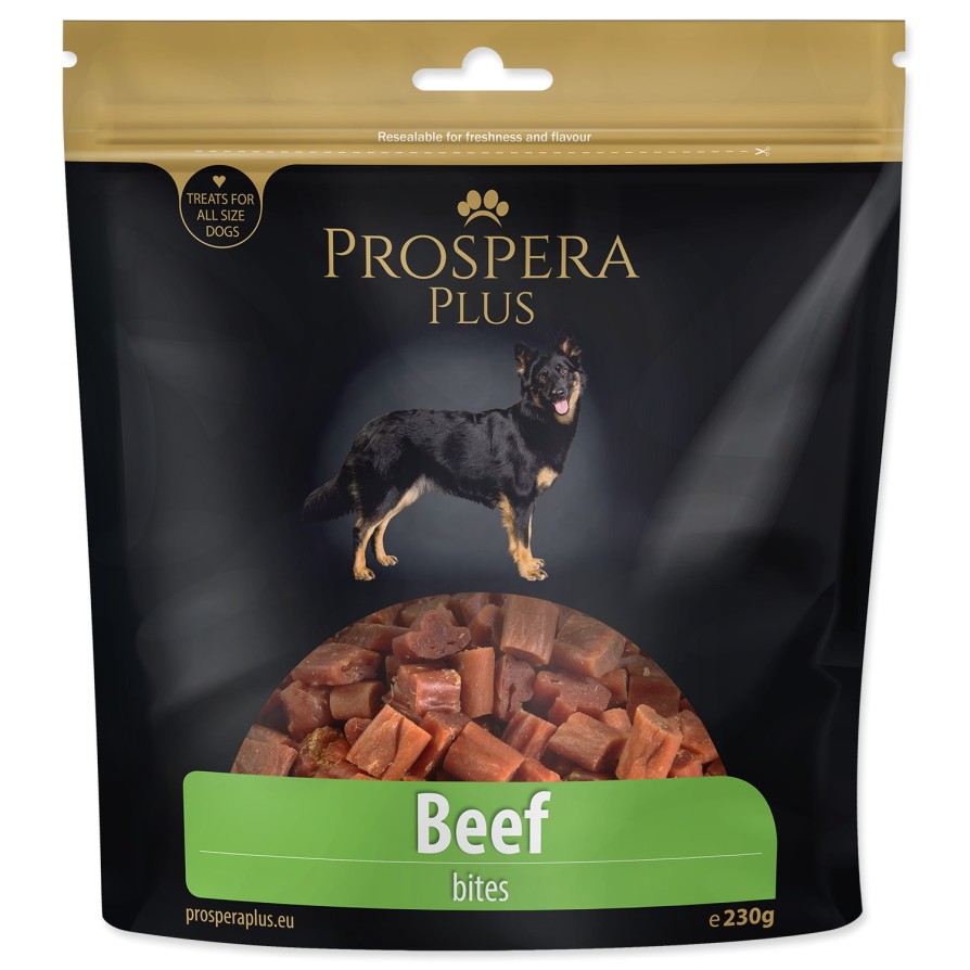 Snack Prospera Plus pieces of beef meat 230g PROSPERA PLUS