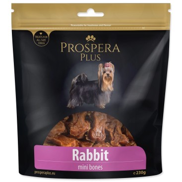 Snack Prospera Plus mini bones of rabbit meat 230gr