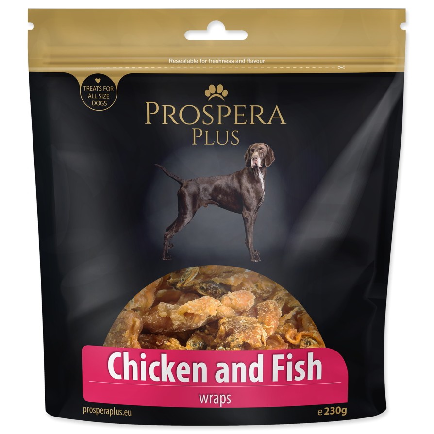 Snack Prospera Plus fish twinned by chicken 230g PROSPERA PLUS
