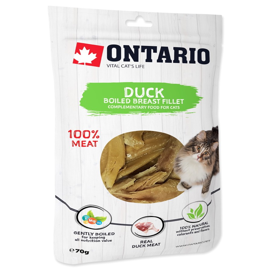Ontario Boiled Duck Breast Fillet 70g ONTARIO