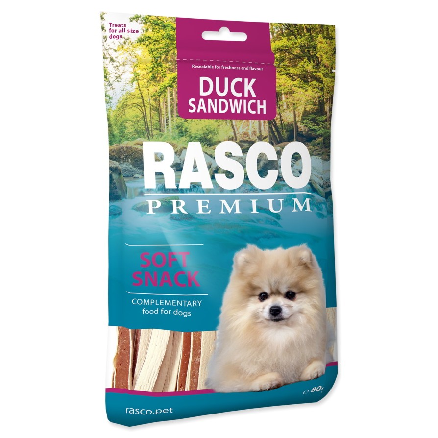 Rasco Premium Snacks DUCK SANDWICH  80gr RASCO