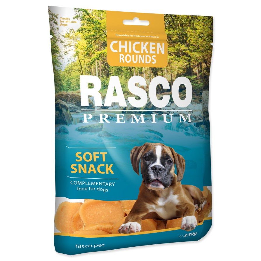 Rasco Premium Snacks ROUND CHIP BY CHICKEN 230gr RASCO