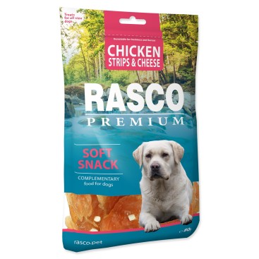 Rasco Premium Snacks SOFT CHICKEN STRIP CHEESE 80gr