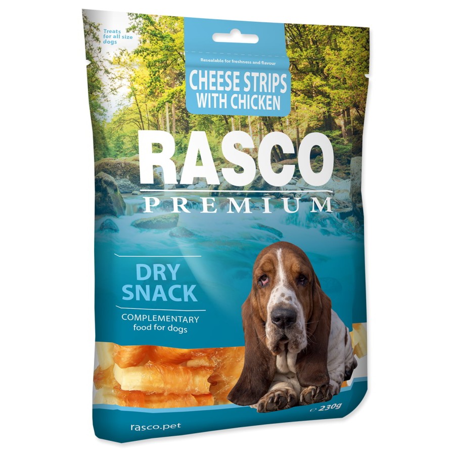 Rasco Premium Snacks CHEESE STRIP TWINED BY CHICKEN 230gr RASCO