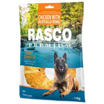 Snack Rasco Premium Round Rawhide roll by chicken 110g