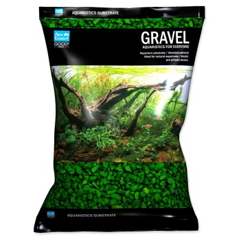 AE Gravel Aquaristic substrate green 3-6mm 3kg