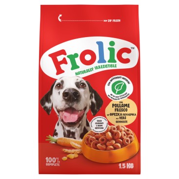 FROLIC ADULT με Φρέσκα Πουλερικά 1,5KG