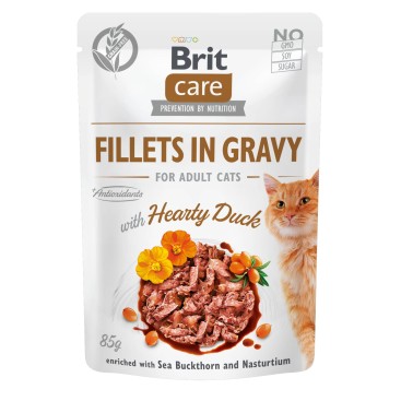 BRIT CARE CAT ΦΑΚΕΛΑΚΙΑ DUCK 85GR