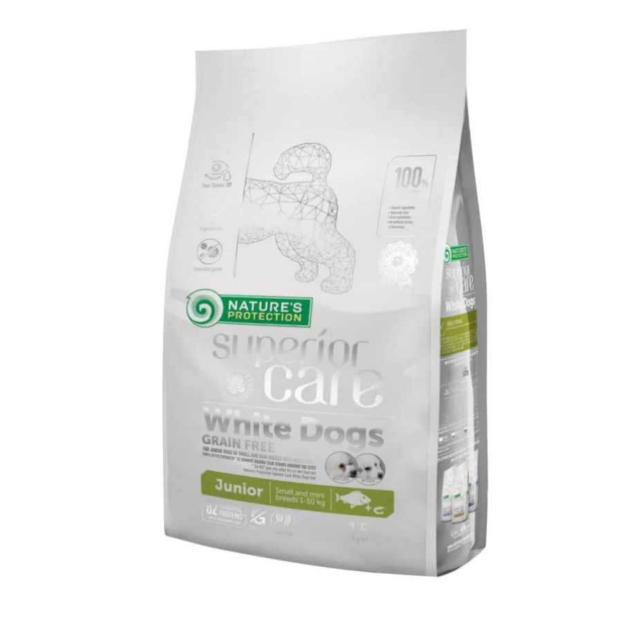 WHITE DOG WHITE FISH GF JUNIOR 10kg 