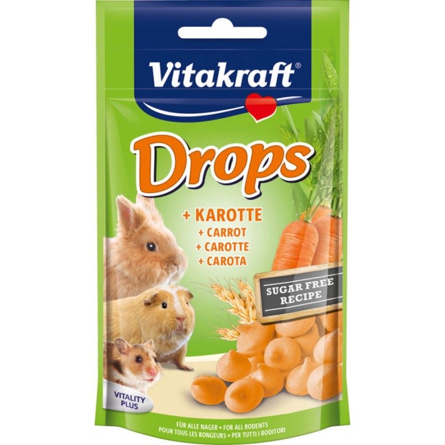VITAKRAFT DROPS VEGETABLE RABBIT 75GR VITAKRAFT