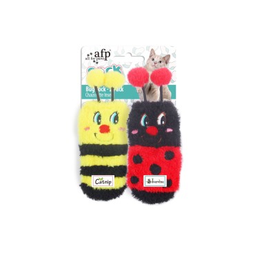 AFP Παιχνίδι Γάτας Bug Sock - 2PK