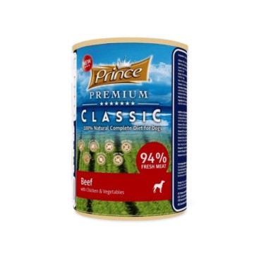 PRINCE PREMIUM CLASSIC με Μοσχάρι, Κοτόπουλο & Λαχανικά 400gr