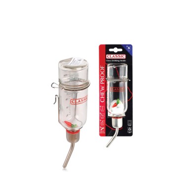 GLASS DRINKING BOTTLE 175ML