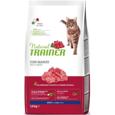 TRAINER NATURAL CAT ADULT  ΜΕ ΒΟΔΙΝΟ