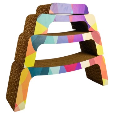 ROTIPET OMEGA CAT SCRATCHER LRG MODERN 83x26x23cm