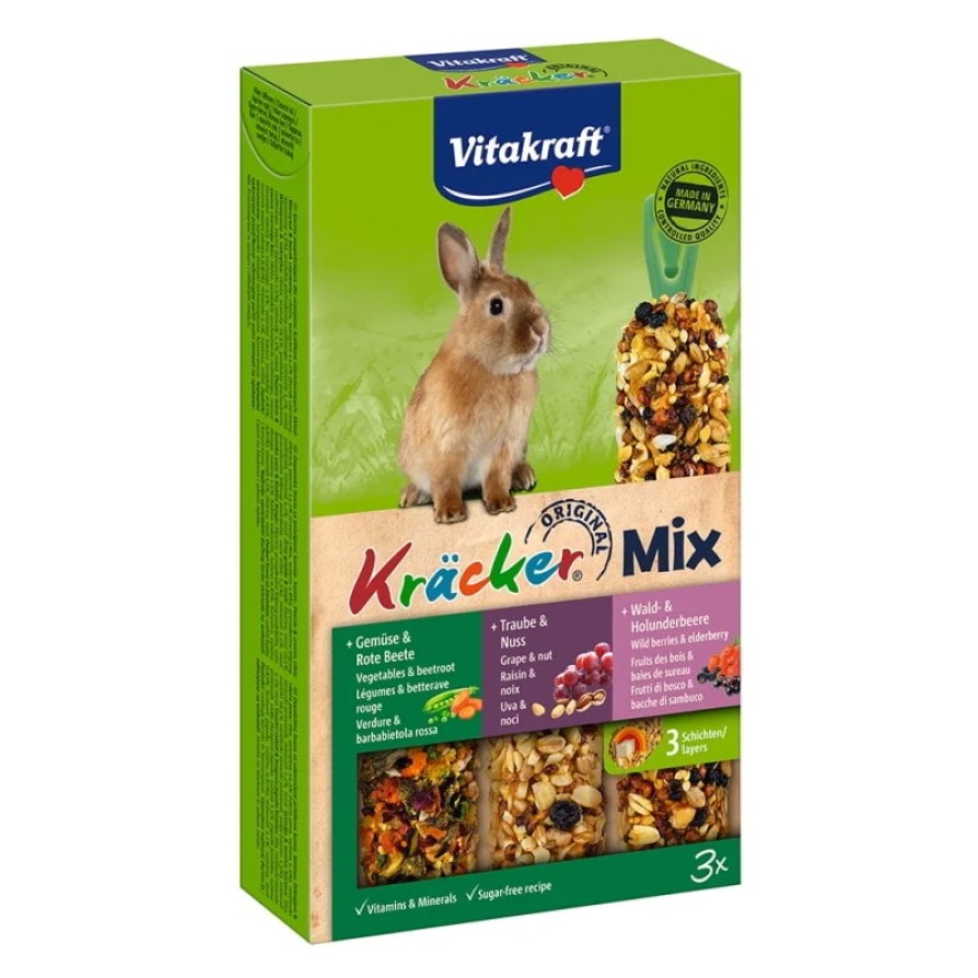 VITAKRAFT KRACKER TRIPACK RABBIT 3TEM VITAKRAFT