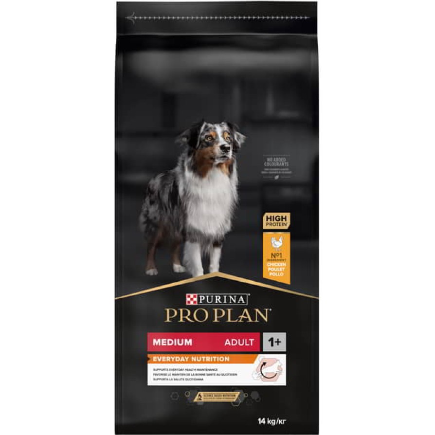 PRO PLAN MEDIUM ADULT DOG με ΚΟΤΌΠΟΥΛΟ 14KG PRO PLAN