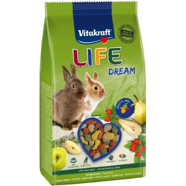 VITAKRAFT LIFE DREAM για Κουνέλια 600gr