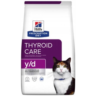 HILL'S PD FELINE Y/D Thyroid Care 1,5KG
