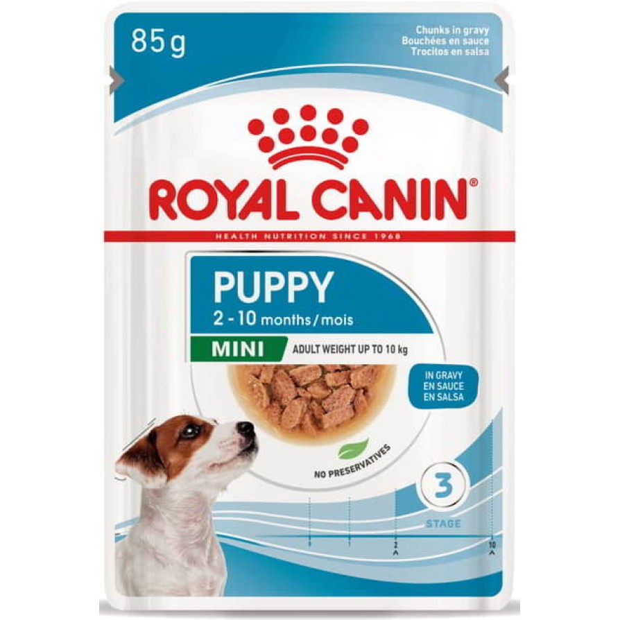 ROYAL CANIN ΦΑΚΕΛΑΚΙ MINI PUPPY 85GR ROYAL CANIN