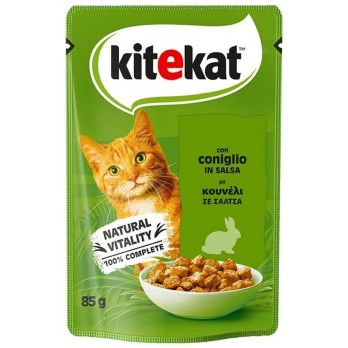 KITEKAT Κομματάκια σε Σάλτσα Κουνέλι 85gr