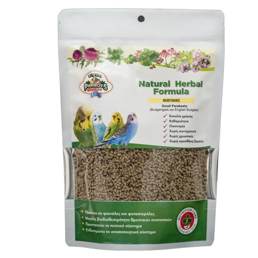 SMALL NATURAL HERBAL FORMULA 500gr EVIA PARROTS